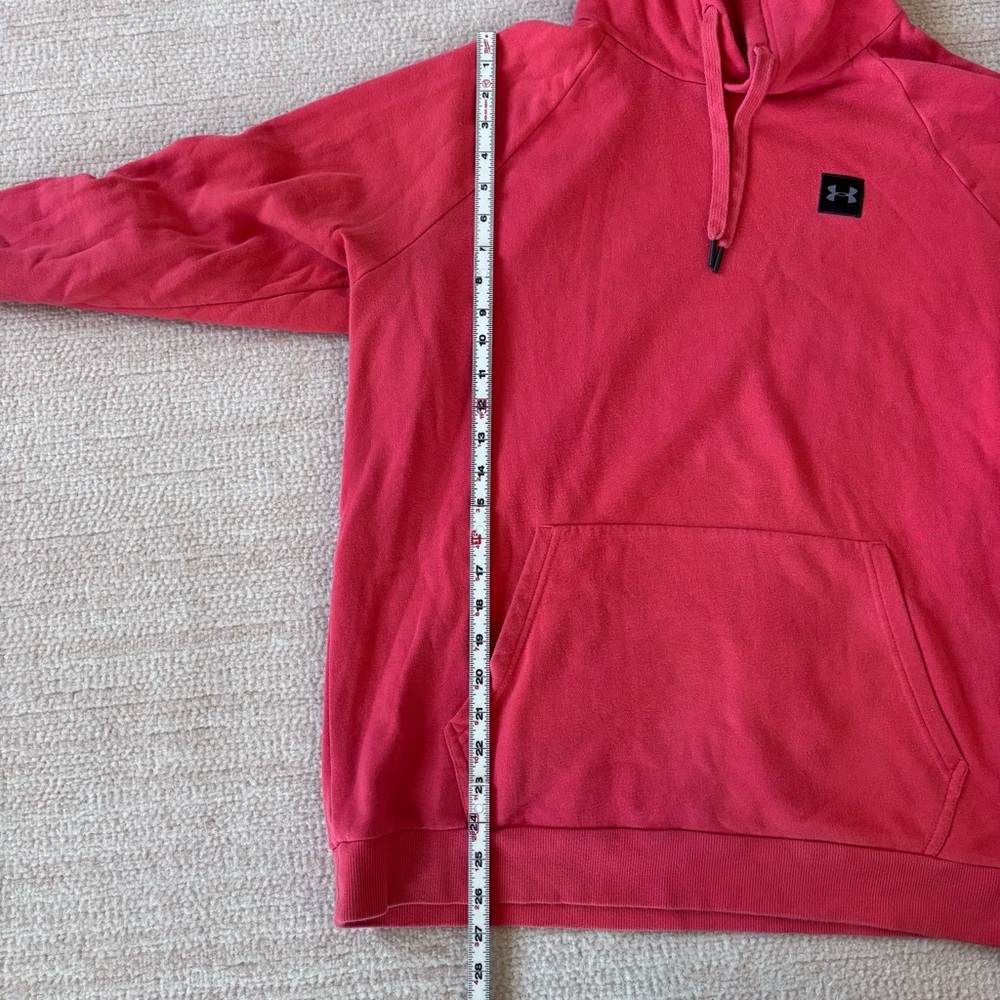 Under Armour Men's Hooded Sweatshirt XL Red - Picture 7 of 9